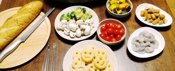 チーズフォンデュ用のおすすめ食材