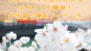 花見におすすめのお弁当。手作りでも簡単!弁当箱や便利アイテムも紹介