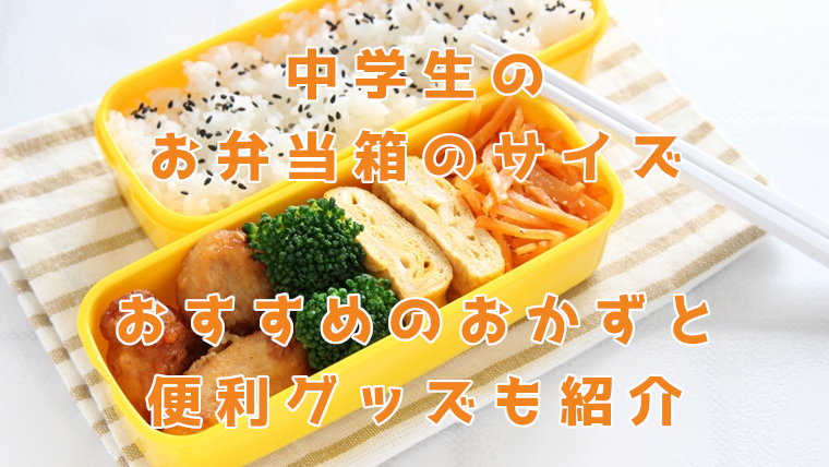 中学生のお弁当箱のサイズは おかずのおすすめとと便利グッズの紹介 くうねるわらうまま