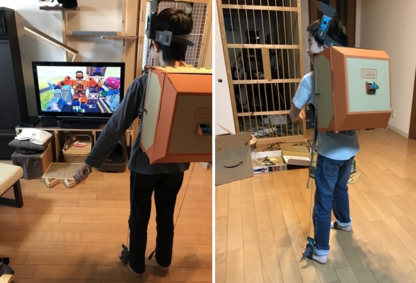 Nintendo Laboのロボットで遊ぶ