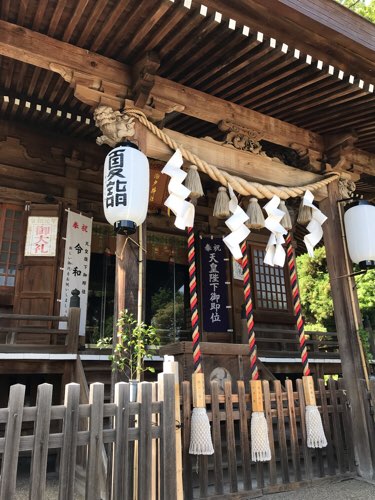 瀬戸神社の拝殿