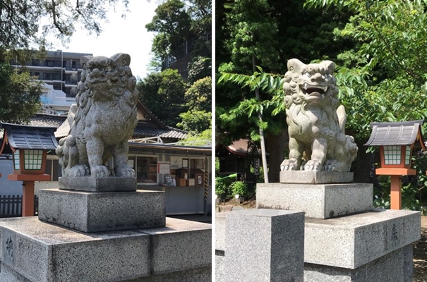 瀬戸神社の狛犬