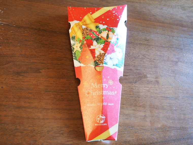 お花はポストに届く