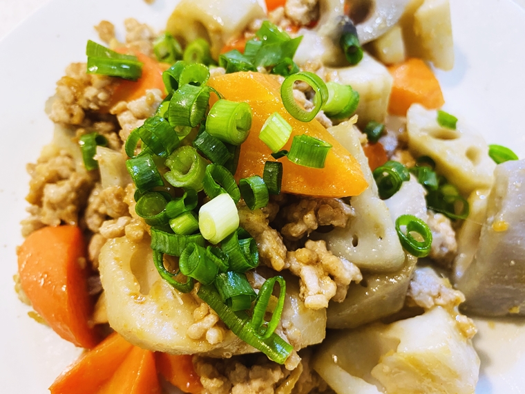 れんこんのピリ辛味噌炒めセット